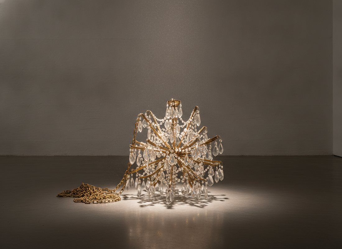 Chandelier Descending (The Natural Endpoint of All Human Striving) – museum documentation